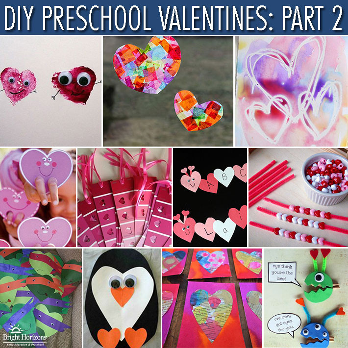 Valentine Cards Craft For Preschool
 DIY Preschool Valentines Gifts