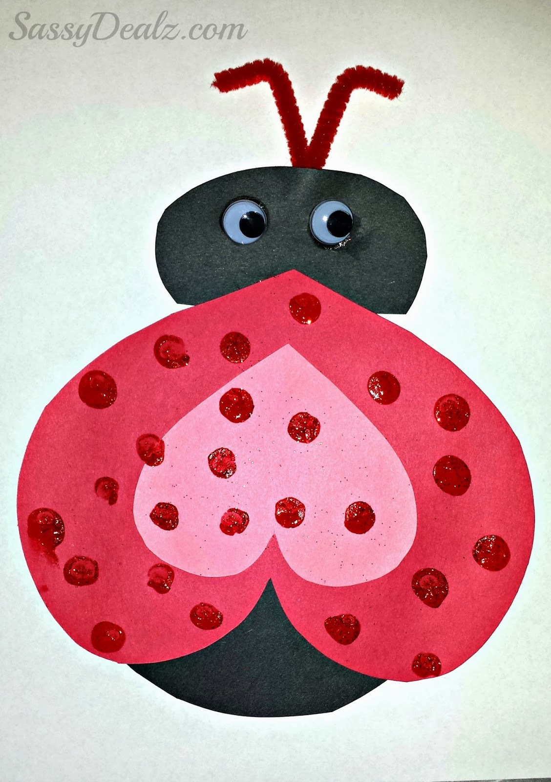 Valentine Cards Craft For Preschool
 Heart Ladybug Valentines Day Craft For Kids Crafty Morning