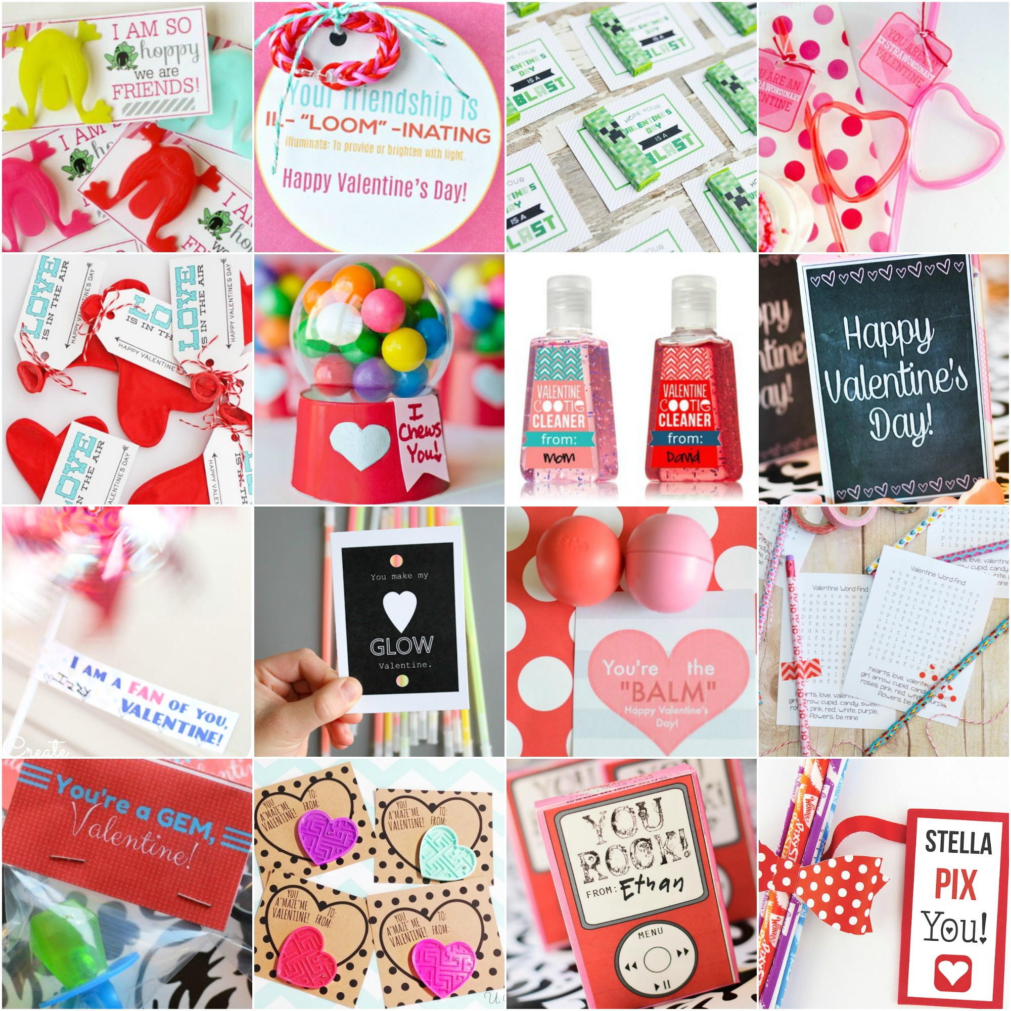 Valentine Class Gift Ideas
 Valentine Classroom Printables