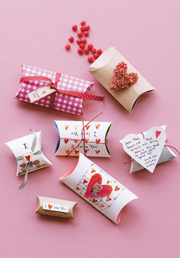 Valentine Craft Gift Ideas
 10 Romantic Handmade Valentine Ideas