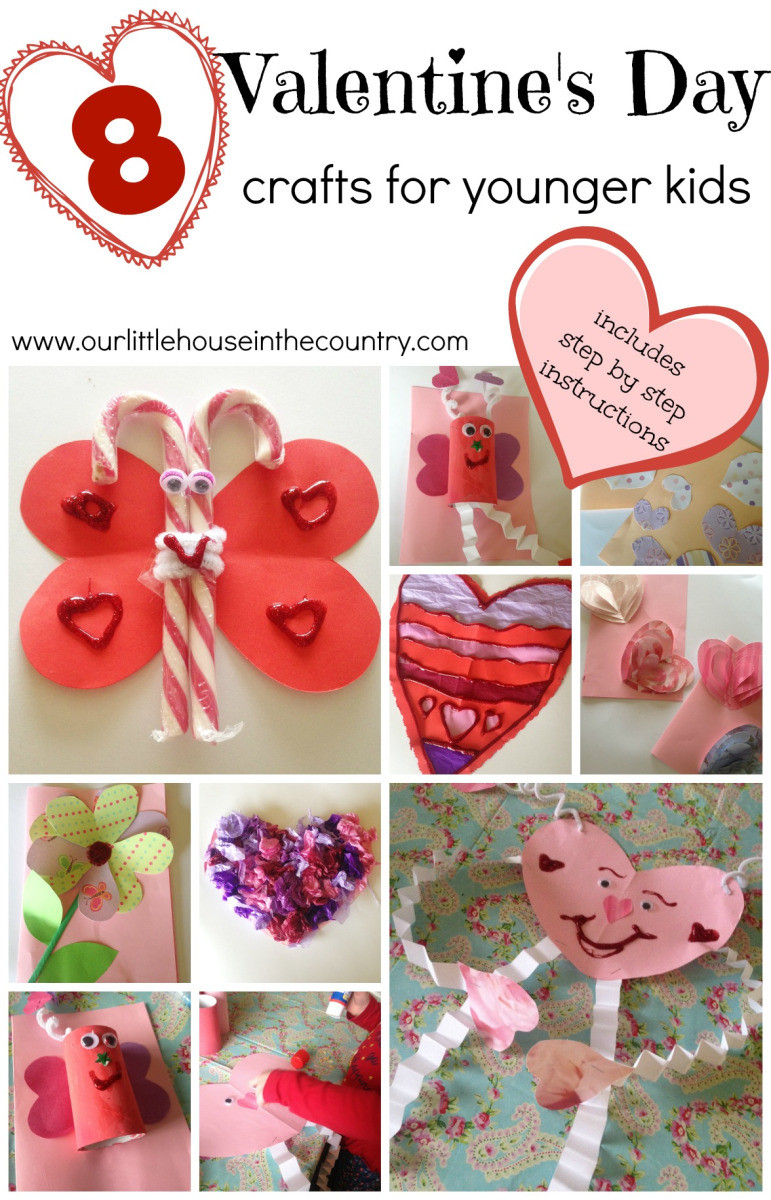 Valentine Craft Ideas For Preschool
 Valentine’s Day Crafts for Younger Children Preschool and