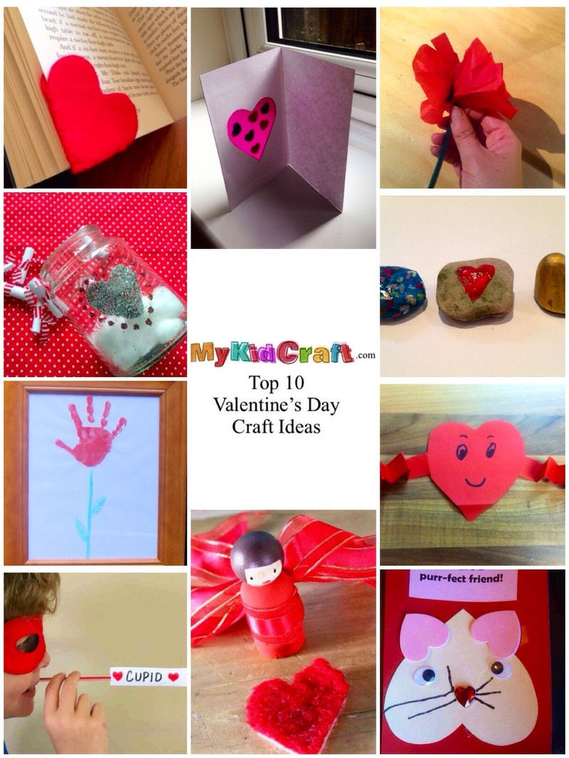 Valentine Craft Ideas For Toddlers
 Top 10 Kids Crafts for Valentine s Day My Kid Craft