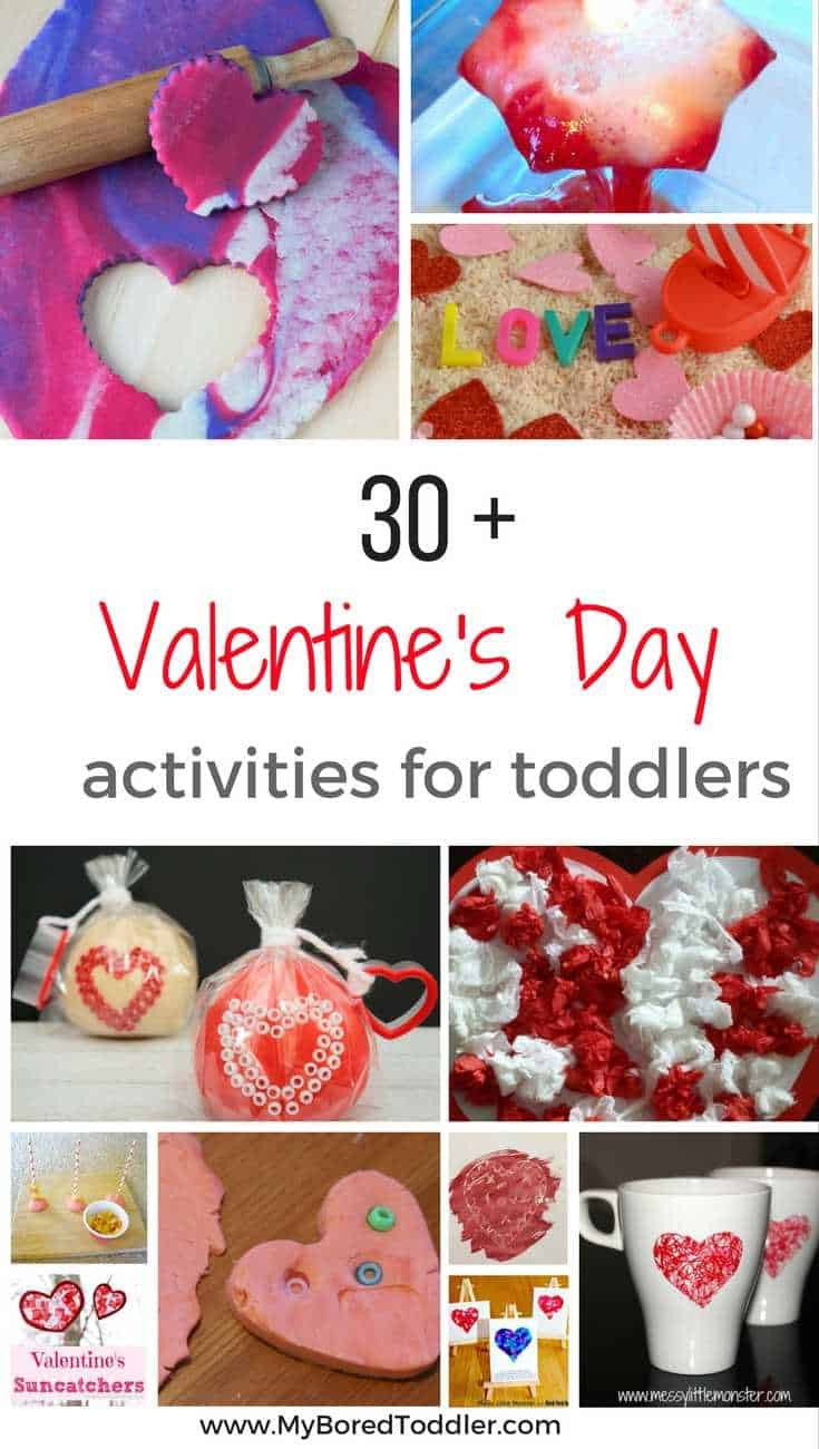 Valentine Crafts For Preschoolers Pinterest
 Valentine s Day Activities for Toddlers My Bored Toddler