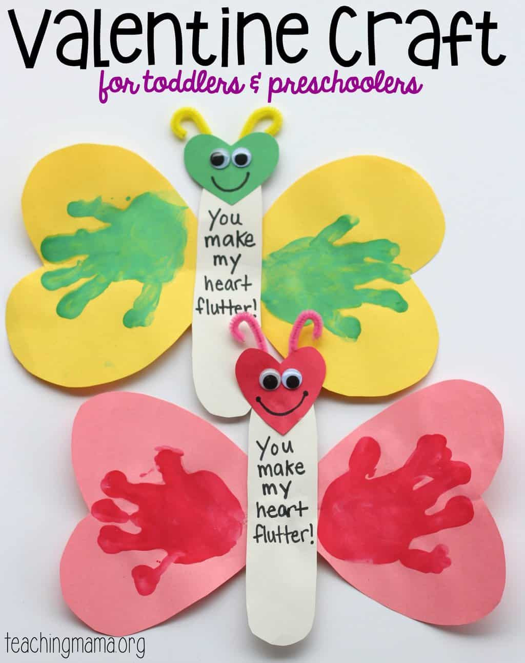 Valentine Crafts For Preschoolers Pinterest
 13 Creative Valentine s Day Crafts for Kids SoCal Field