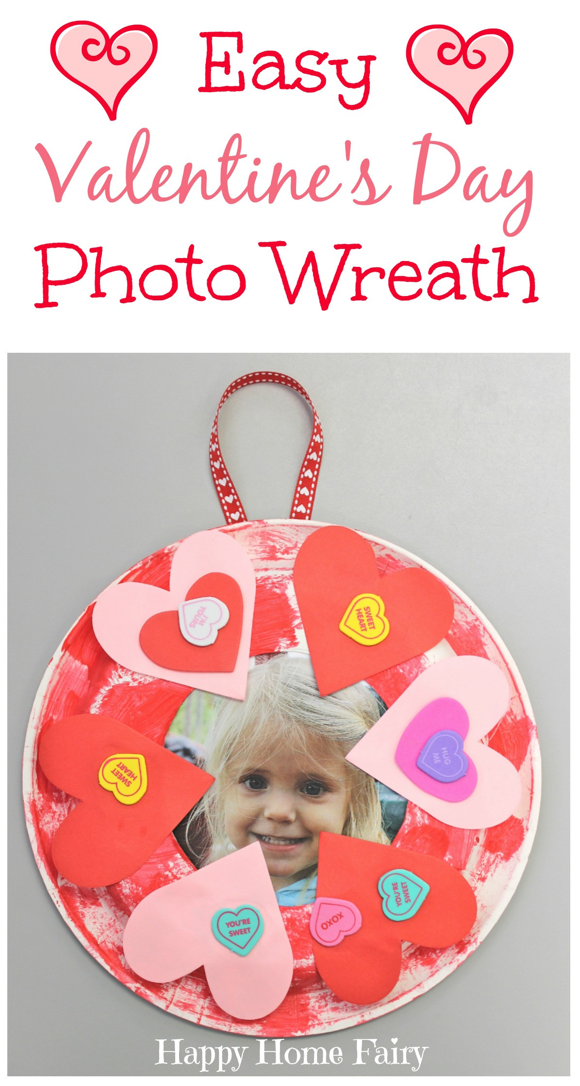 Valentine Crafts For Preschoolers Pinterest
 Easy Valentine s Day Craft Happy Home Fairy
