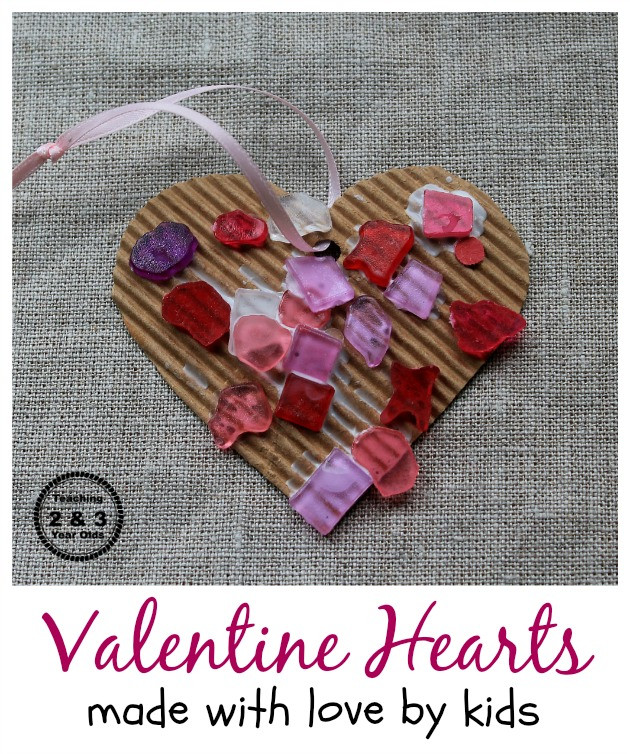 Valentine Crafts For Preschoolers To Make
 Simple Heart Craft for Preschoolers