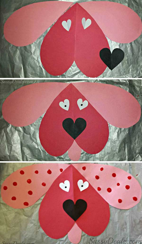 Valentine Crafts For Preschoolers To Make
 30 Fun and Easy DIY Valentines Day Crafts Kids Can Make