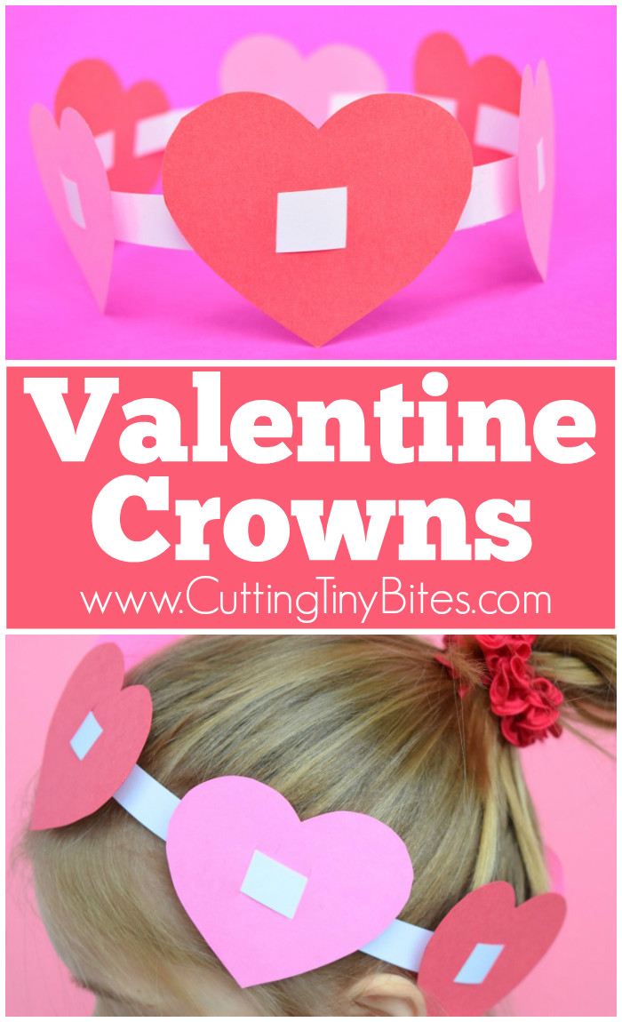 Valentine Crafts For Preschoolers To Make
 Valentine Crowns