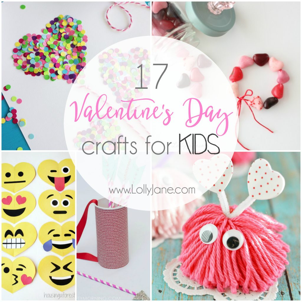 Valentine Crafts Ideas For Toddlers
 17 Valentine s Day Crafts for Kids Lolly Jane