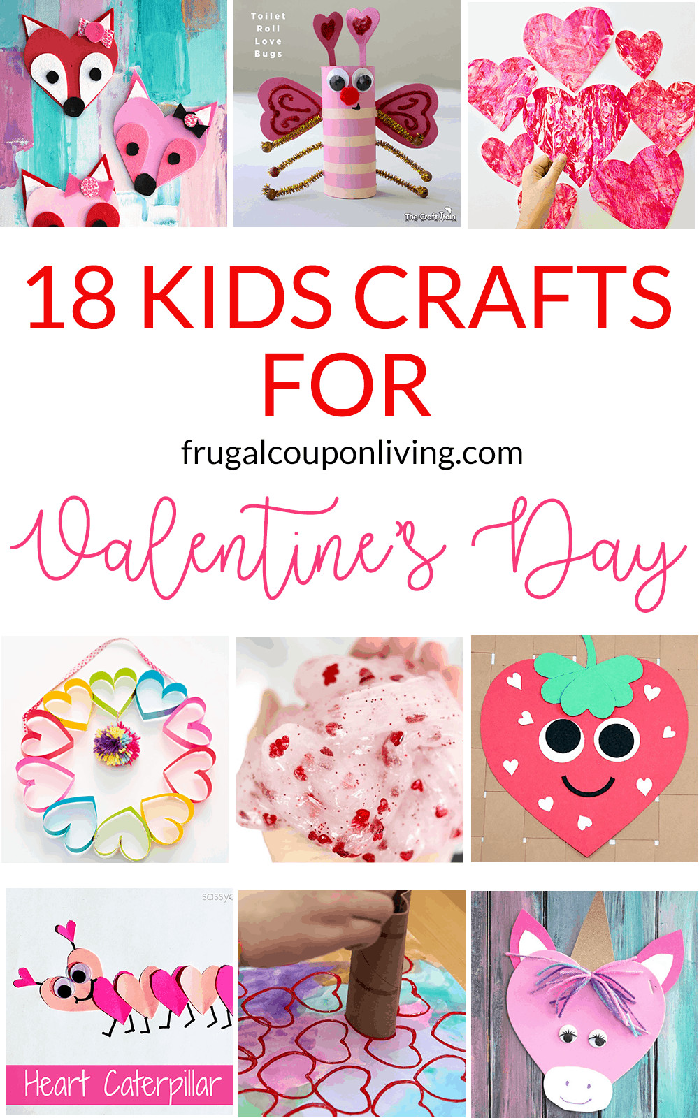 Valentine Crafts Ideas For Toddlers
 18 Super Cute DIY Valentines Crafts for Kids