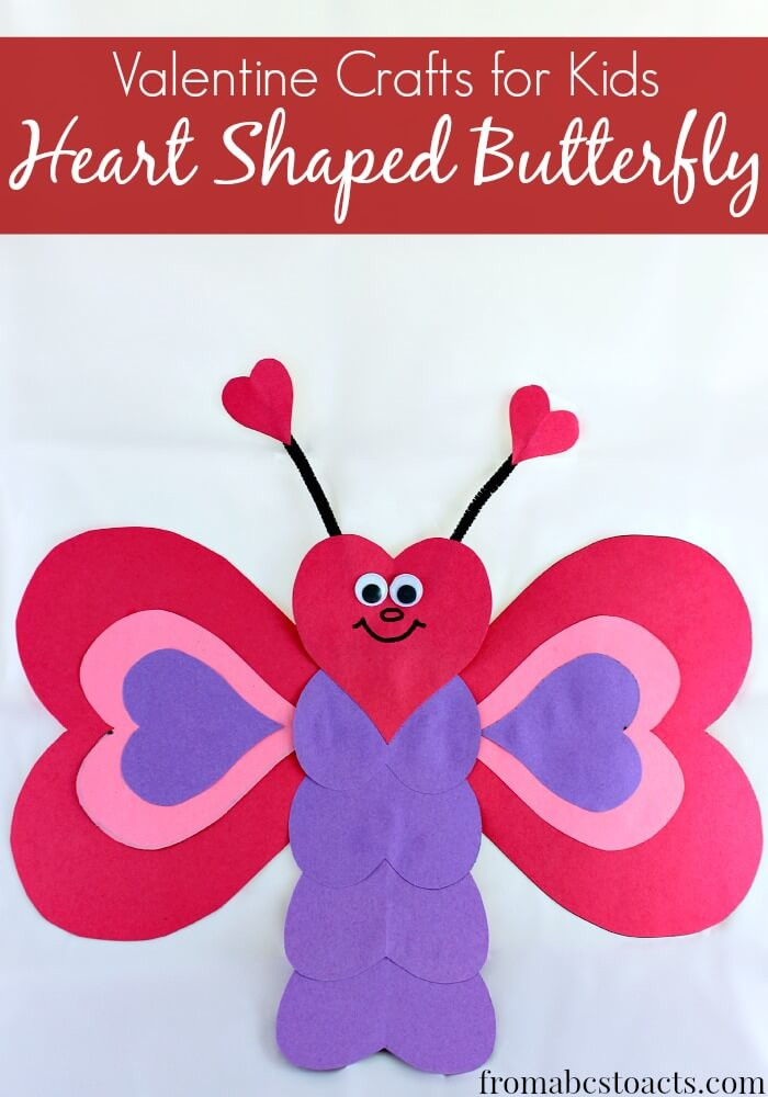 Valentine Crafts Kids
 Valentine Crafts for Kids Heart Shaped Butterfly