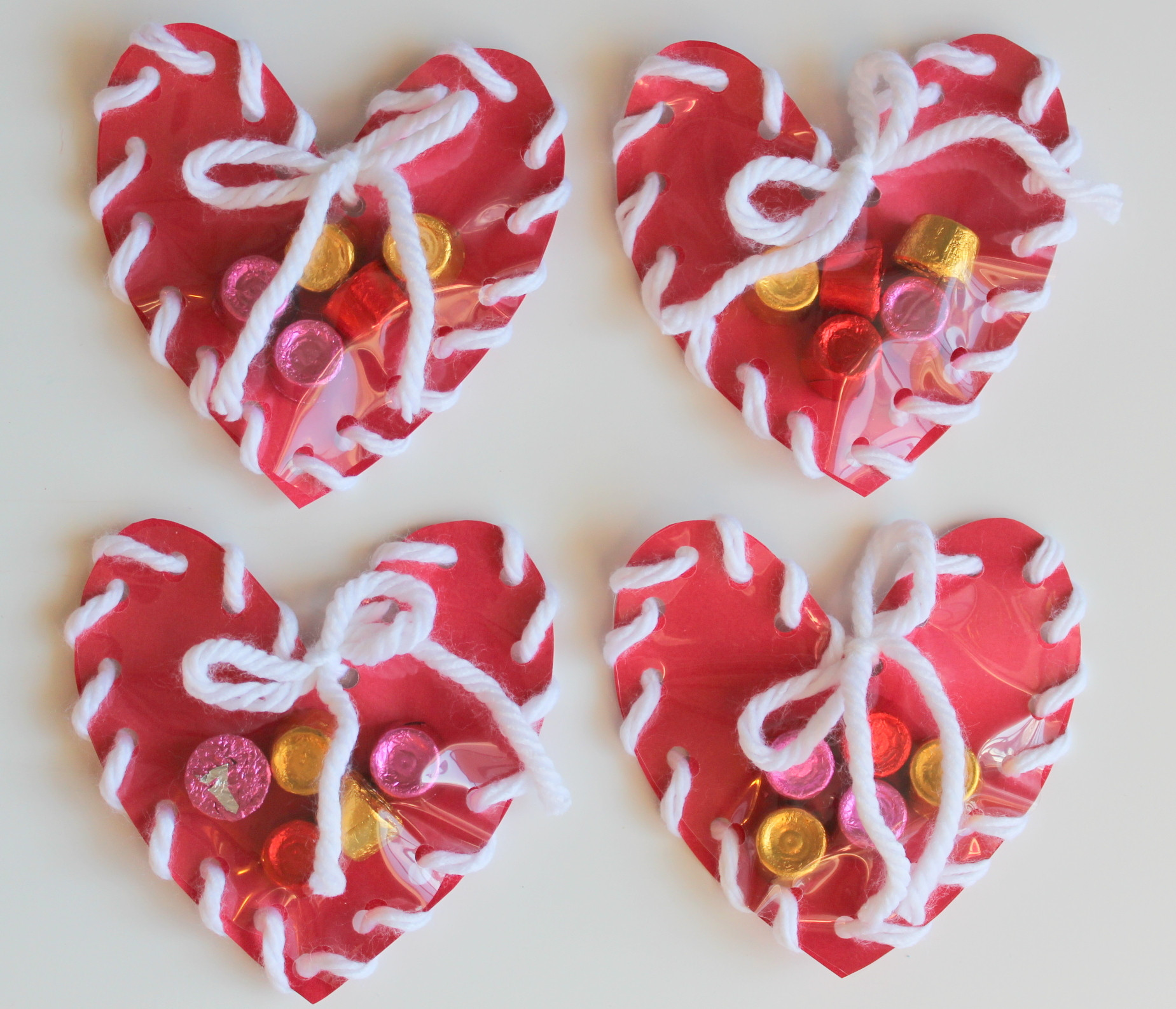 Valentine Crafts Kids
 Lollydot Hand Sewn Paper Heart Valentine Craft for Kids