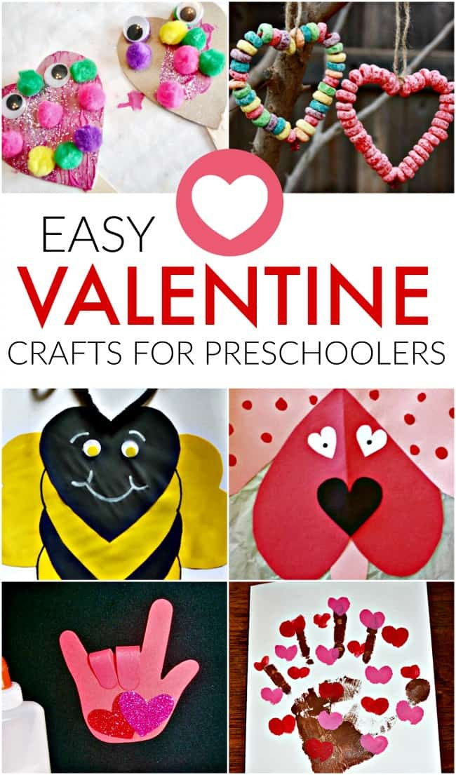 Valentine Day Crafts For Preschoolers Easy
 Easy Valentine Craft Ideas for Preschoolers Crafts for
