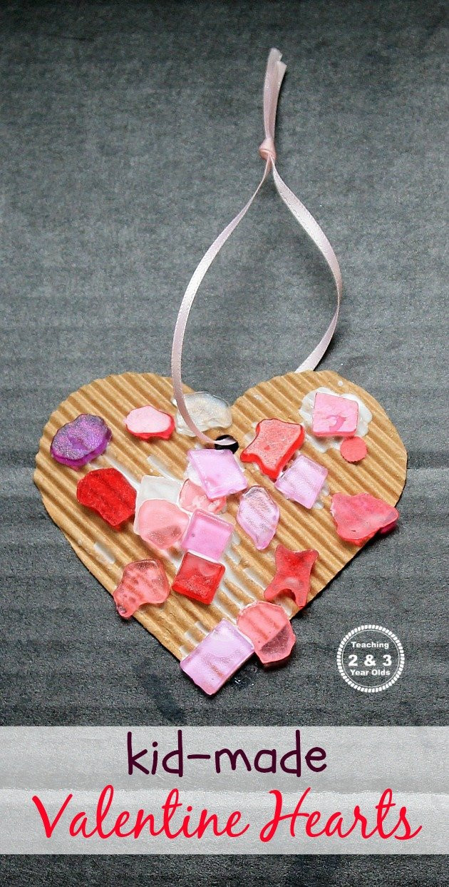 Valentine Day Crafts For Preschoolers Easy
 Simple Heart Craft for Preschoolers