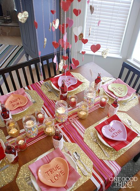 Valentine Dinner For Family
 Extraordinary Valentines Table Settings For A Classy