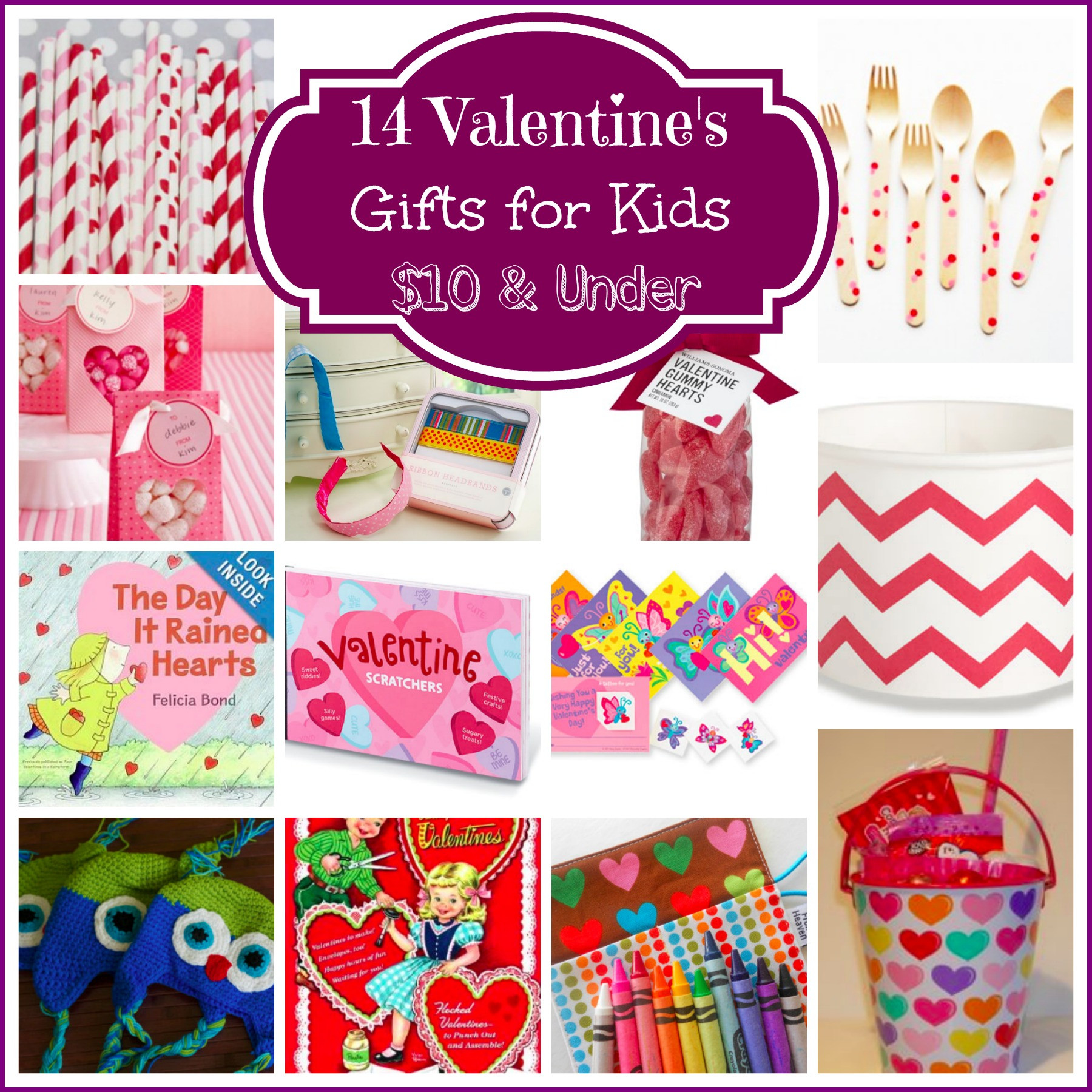 Valentine Gift Baskets For Kids
 14 Valentine’s Day Gifts for Kids $10 & Under