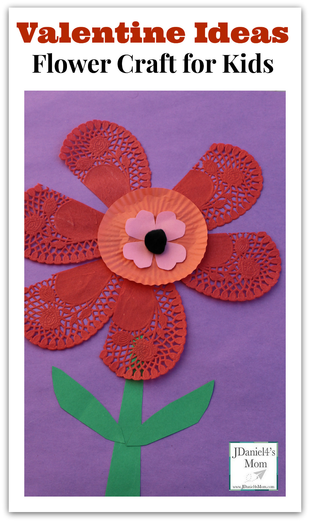 Valentine Kids Craft Ideas
 Valentine Ideas Flower Craft for Kids