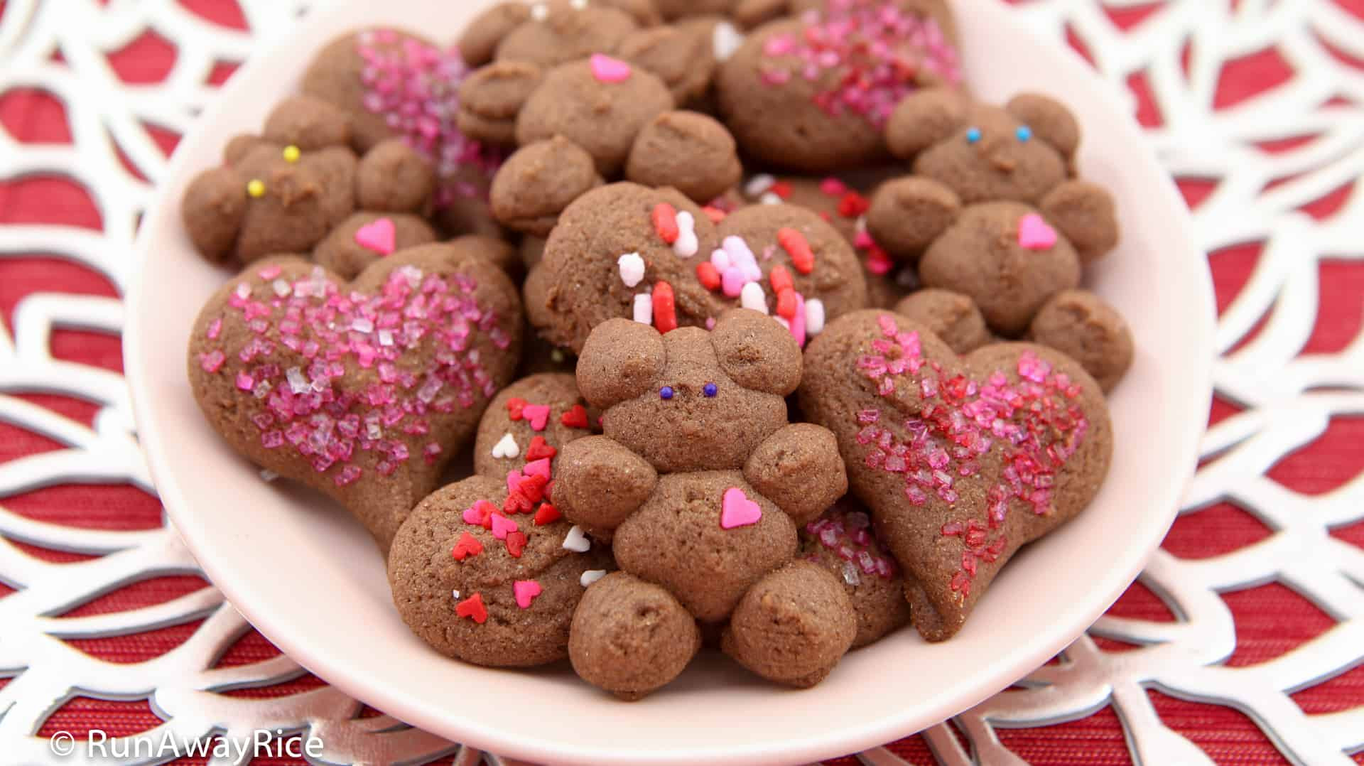 Valentine Shortbread Cookies
 Chocolate Shortbread Cookies Valentine s Day Recipe with
