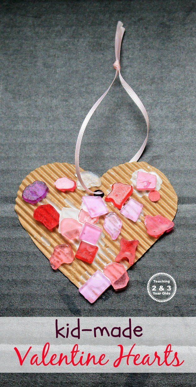 Valentine'S Day Craft Ideas For Preschoolers
 Simple Heart Craft for Preschoolers