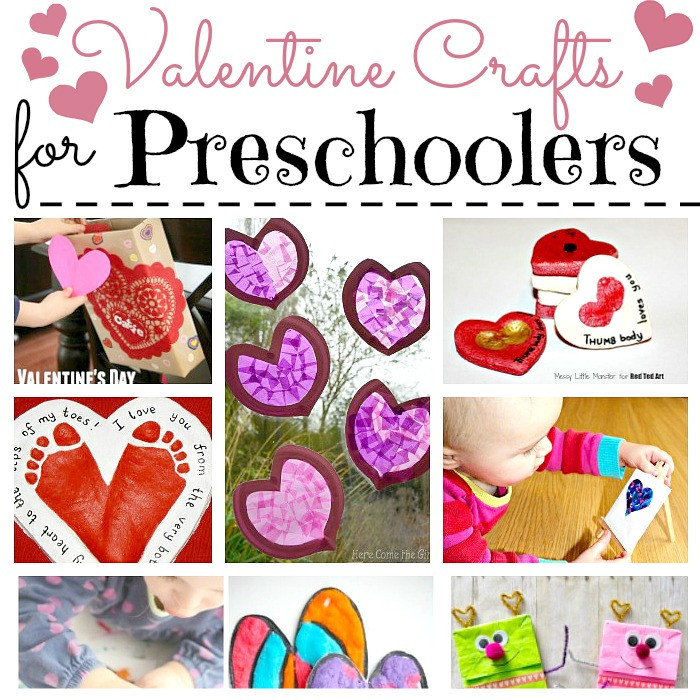 Valentine'S Day Craft Ideas For Preschoolers
 Valentine Crafts for Preschoolers Red Ted Art s Blog