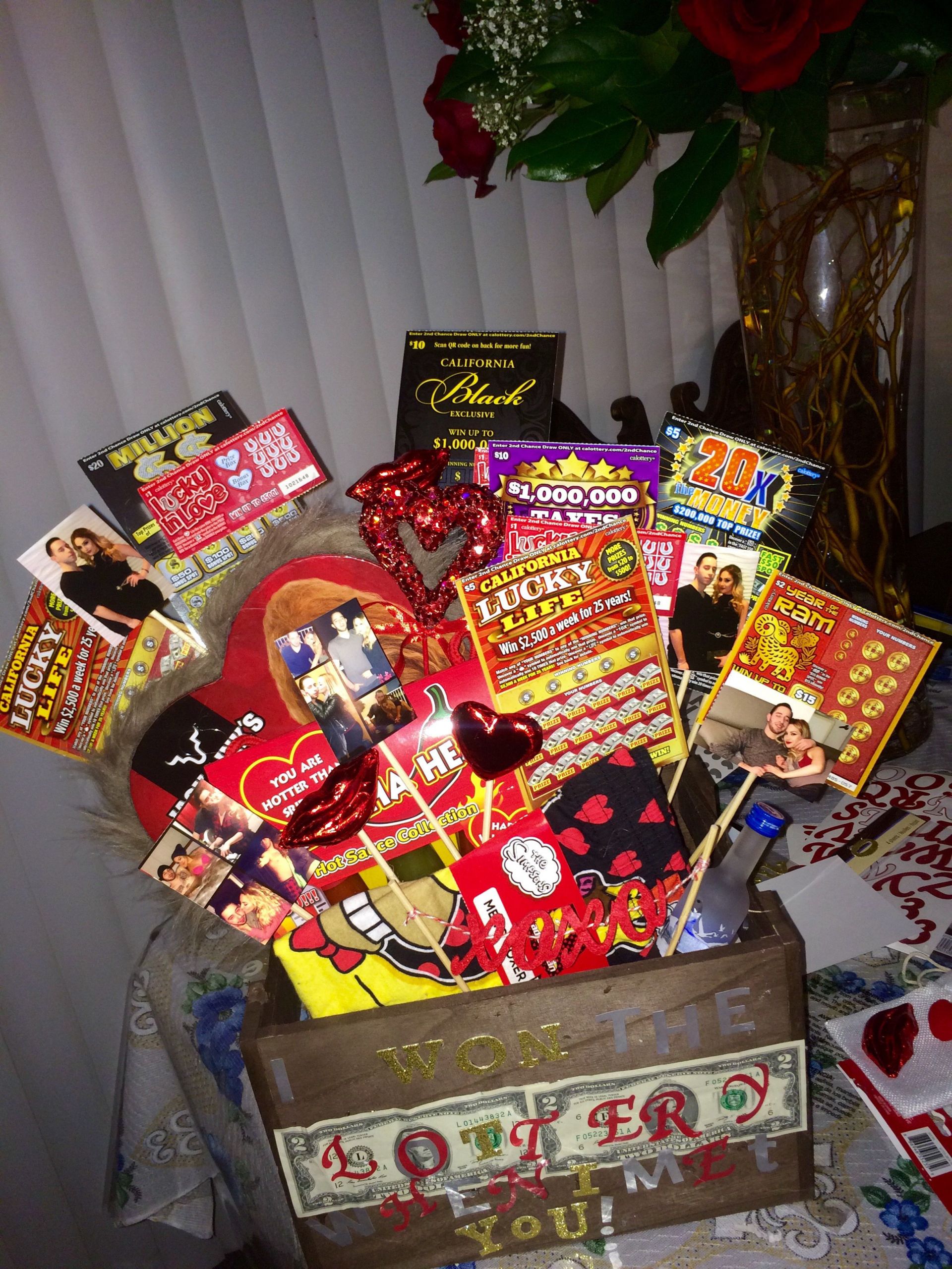 Valentine'S Day Gift Ideas For Boyfriend Homemade
 Valentine s Day basket for him