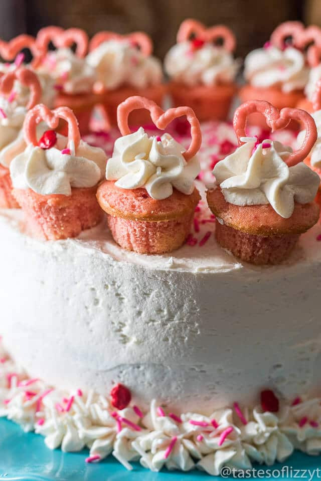Valentines Cake Recipe
 Valentine Cake Easy Strawberry Flavored Cake with Mini