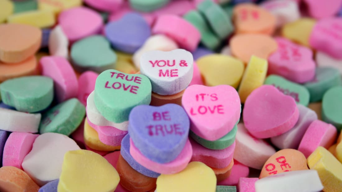 Valentines Day Candy Hearts
 2 BAD Sweethearts Conversation Hearts Have Been Cancelled