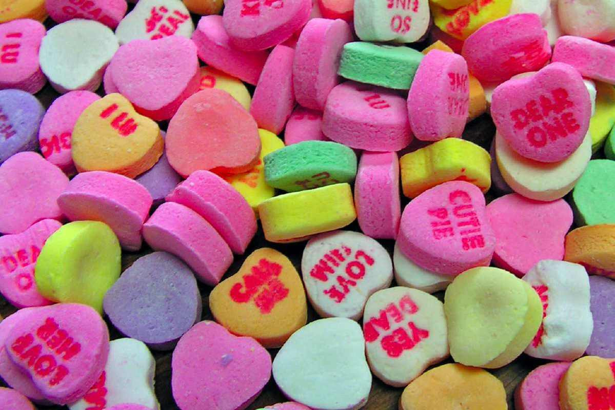 Valentines Day Candy Hearts
 Big Life Little Garden Pantry Raid 10 Valentine s Candy