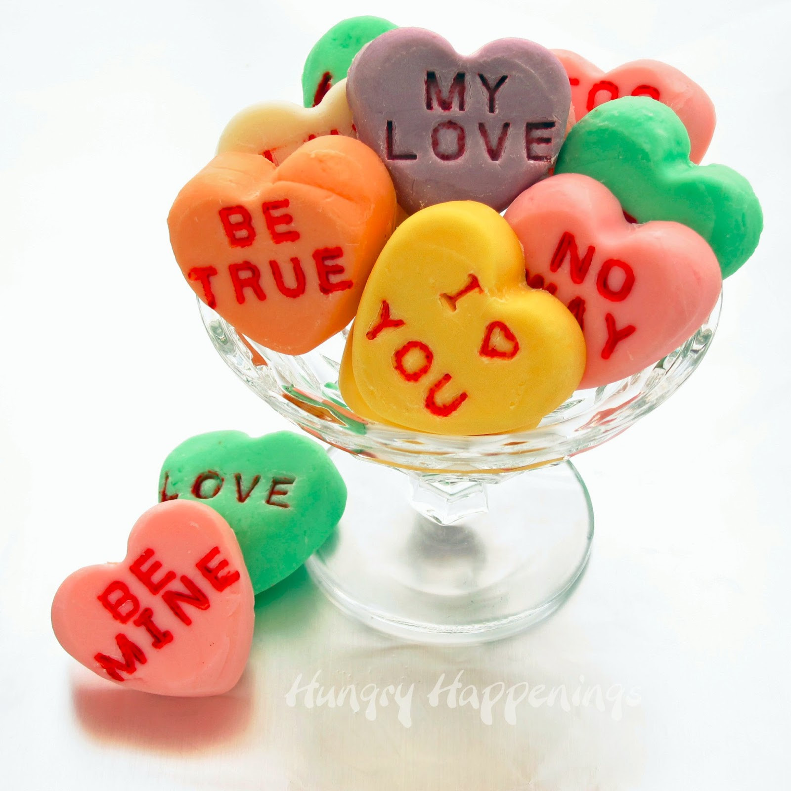 Valentines Day Candy Hearts
 Conversation Heart Fudge A sweet Valentine s Day Candy