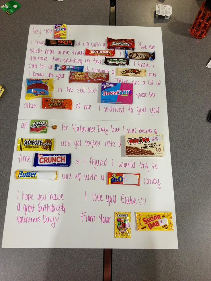 Valentines Day Candy Poster
 Valentines day candy poster