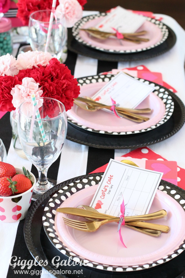 Valentines Day Dinner Party Ideas
 Cupid s Cafe Valentine s Day Dinner Giggles Galore