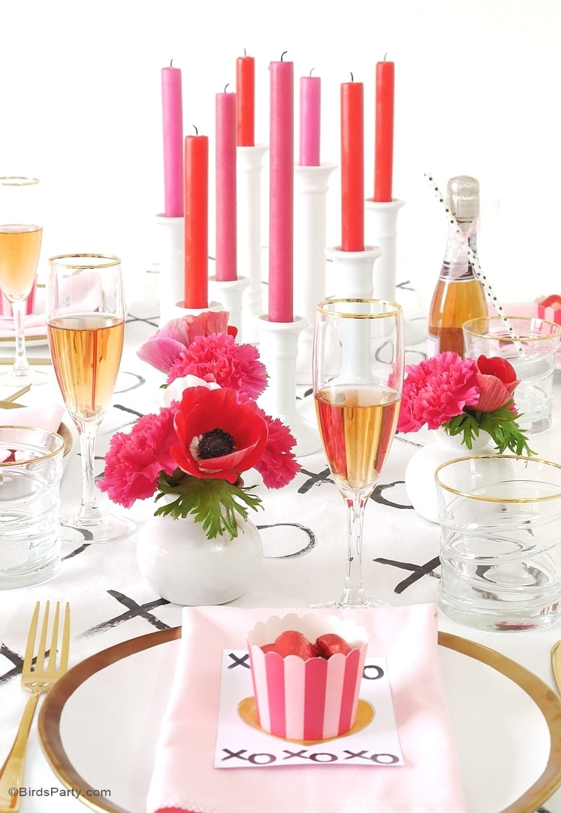 Valentines Day Dinner Party Ideas
 A Modern Valentine s Day Dinner Party Party Ideas