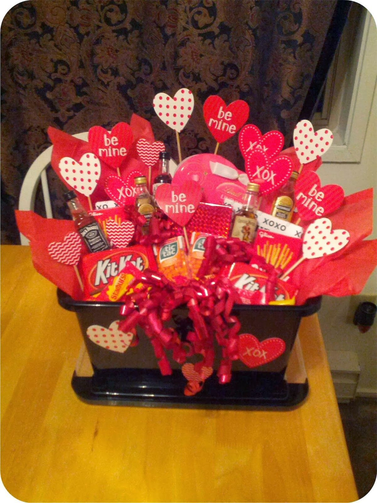 Valentines Day Gift Basket Ideas
 Trial By Oven Valentine s Day Gift Basket for Him