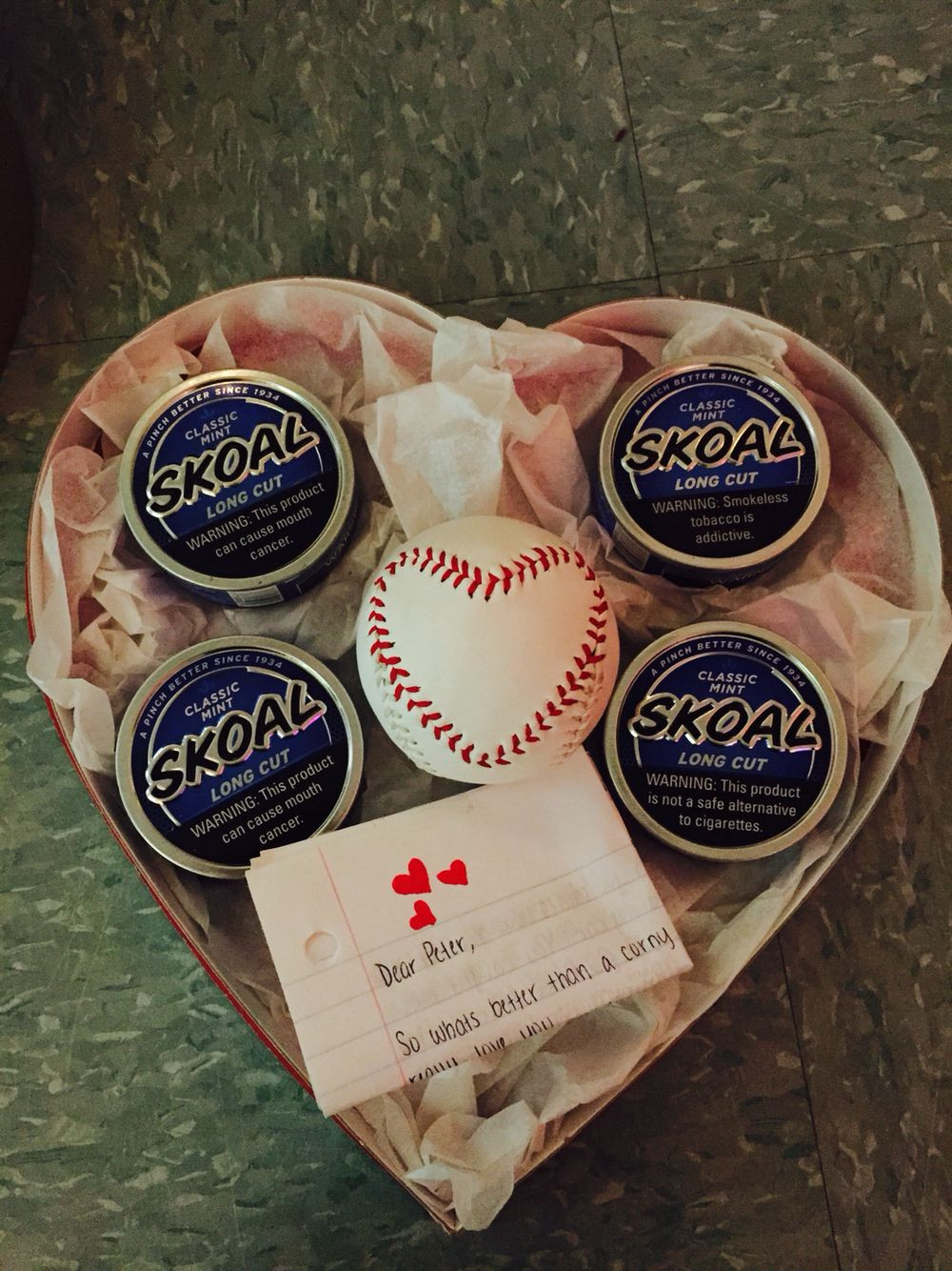 Valentines Day Gift Ideas For Boyfriends
 Valentine s Day t for him baseball girlfriend