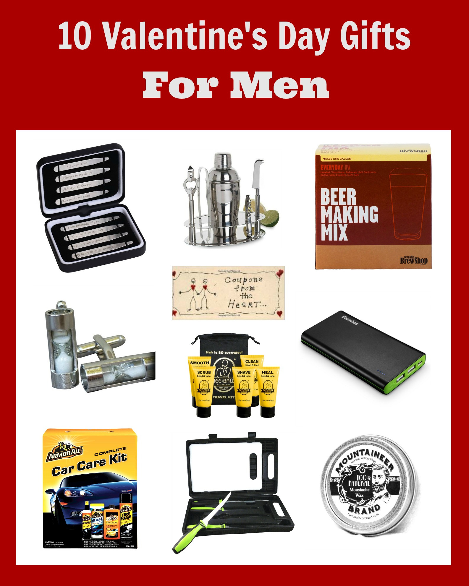 Valentines Day Gift Ideas Guys
 Valentine Gifts for Men Ideas They Will Love