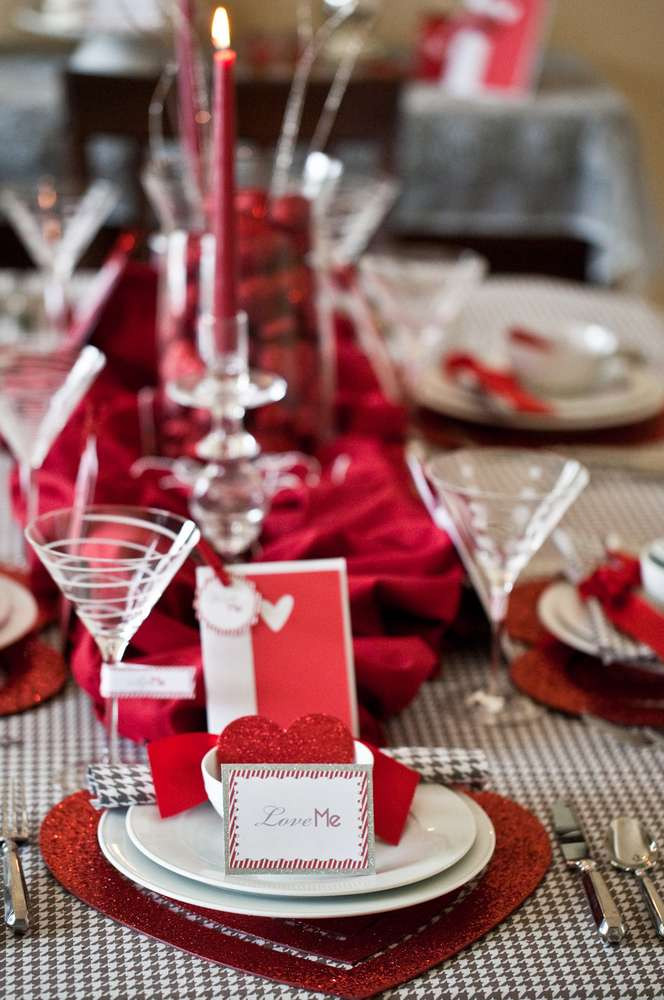 Valentines Dinner Party Ideas
 Valnetine s Day "Love Letters" Dinner Party Valentine s