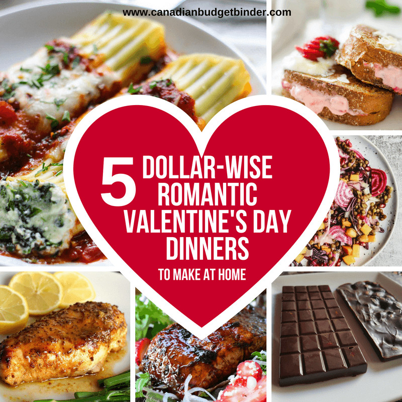 Valentines Dinners At Home
 5 Dollar Wise Romantic Valentine s Day Dinner Ideas The