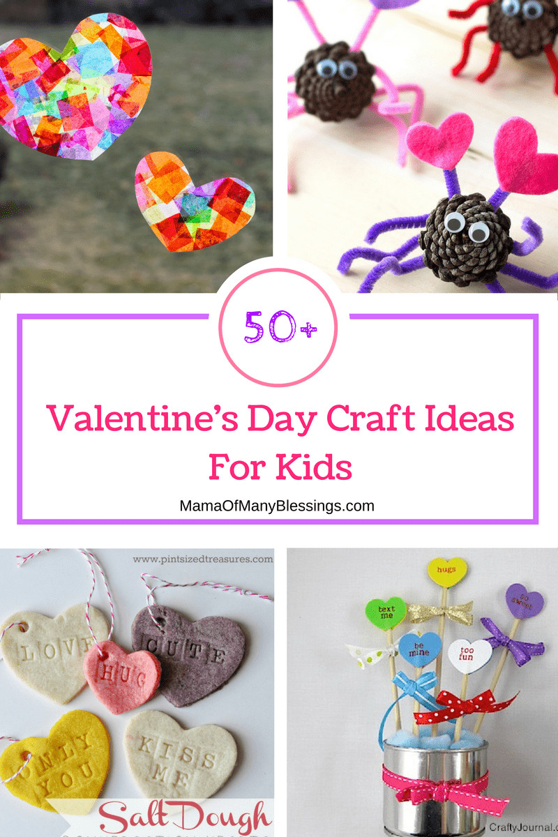 Valentines Kids Craft Ideas
 50 Awesome Quick and Easy Kids Craft Ideas for