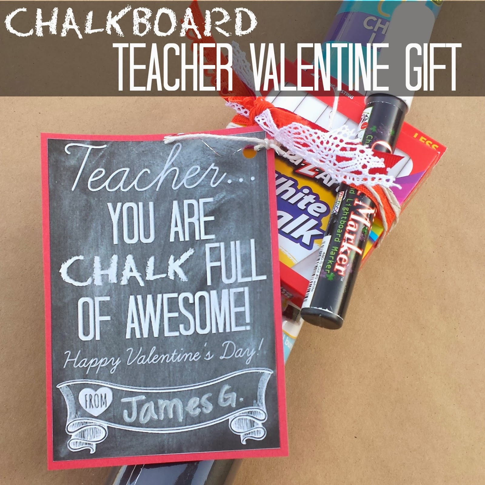 Valentines Teacher Gift Ideas
 Valentine s Day Gifts For Teachers Eighteen25