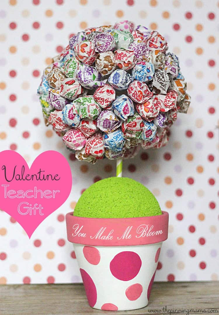 Valentines Teacher Gift Ideas
 You Make Me Bloom Valentine s Day Teacher Gift