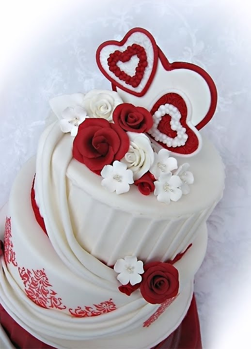 Valentines Wedding Cakes
 Love Wedding Cakes To Valentine s Day