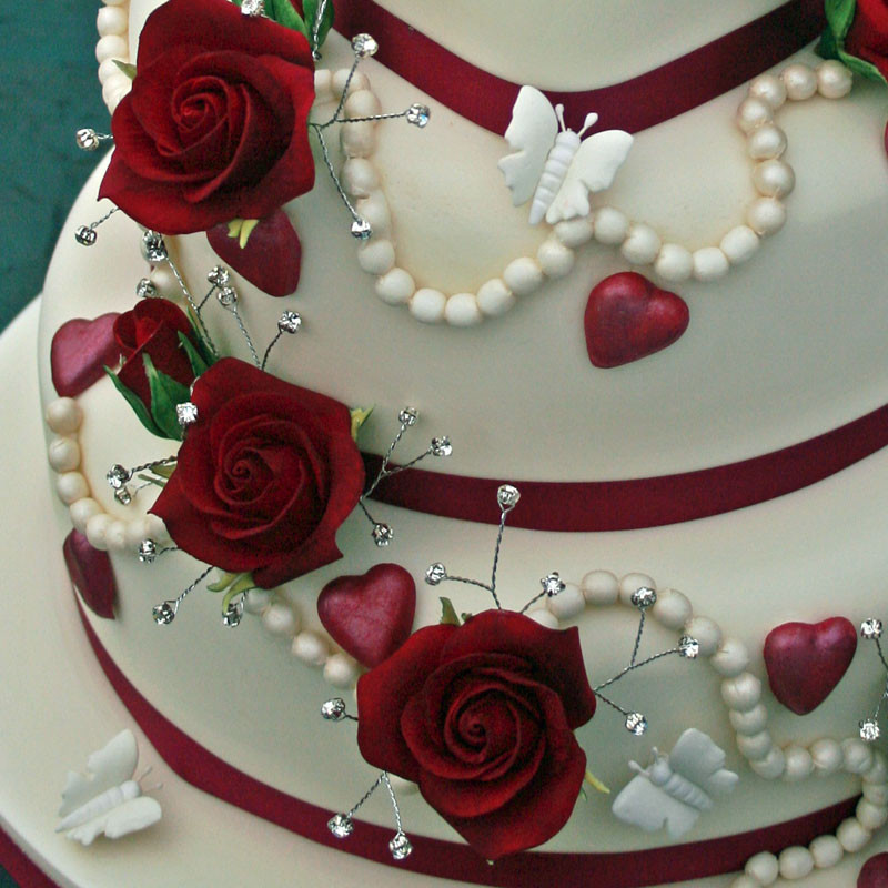 Valentines Wedding Cakes
 Valentine Wedding Cake Valentine Heart shaped Wedding Cake