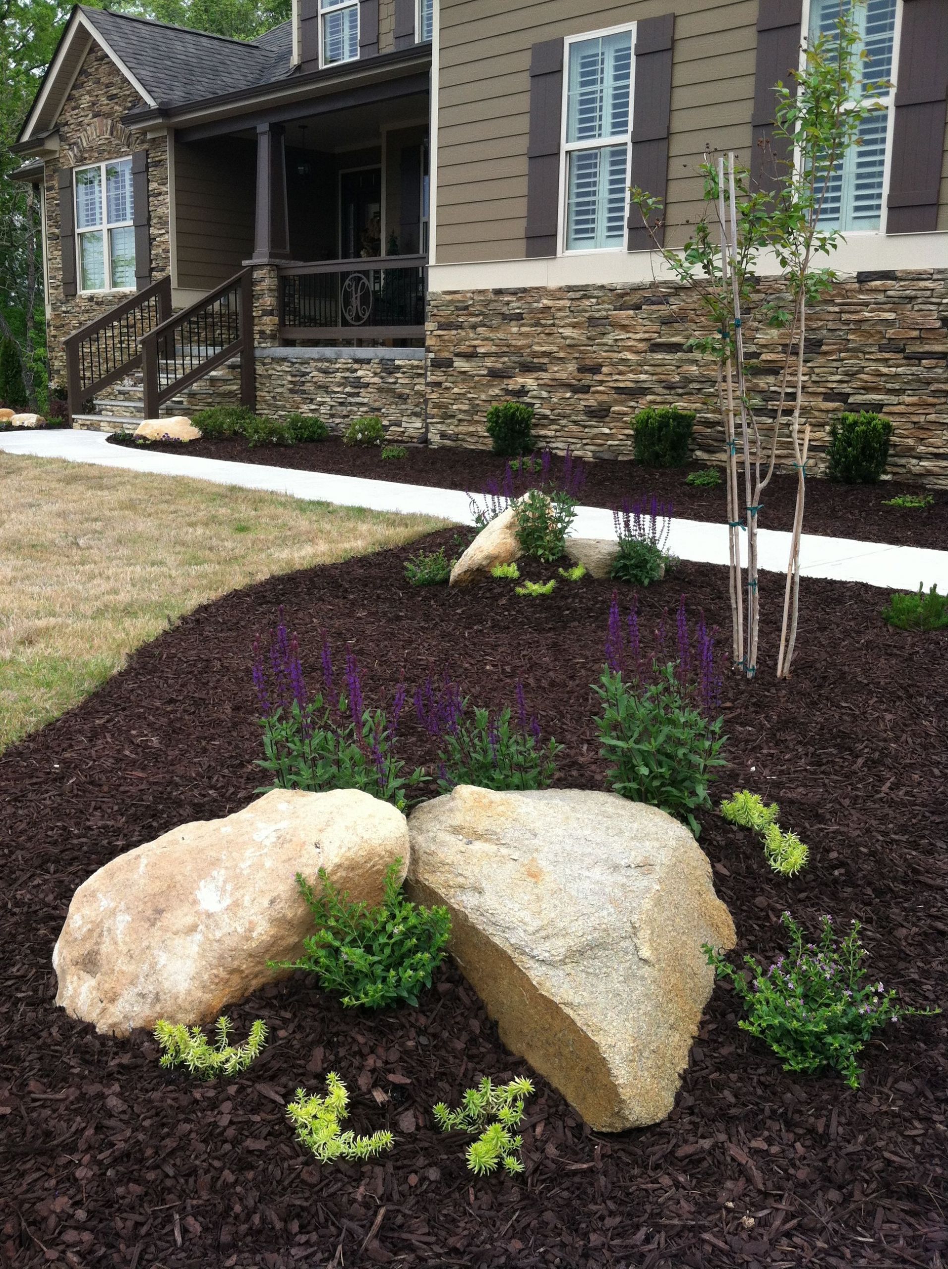 Valuable Rocks In Your Backyard
 Landscaping with rocks boulders