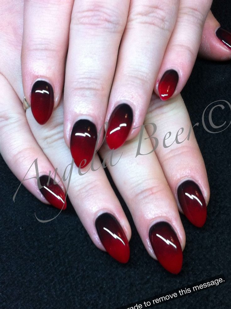 Vampire Nail Designs
 Vampire nails Nail art