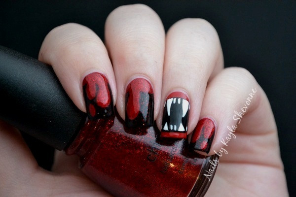 Vampire Nail Designs
 Vampire Nail Designs