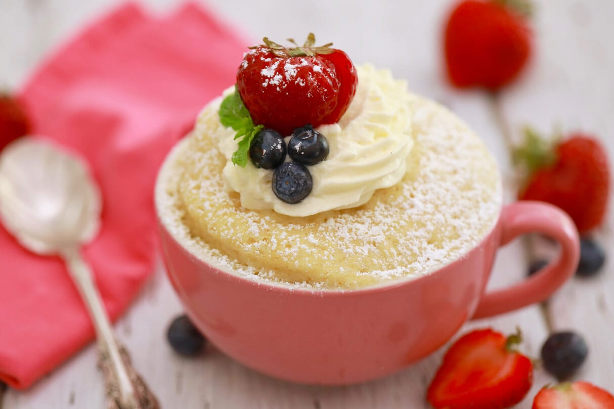 Vanilla Microwave Mug Cake
 Microwave Mug Sponge Cake Gemma’s Bigger Bolder Baking