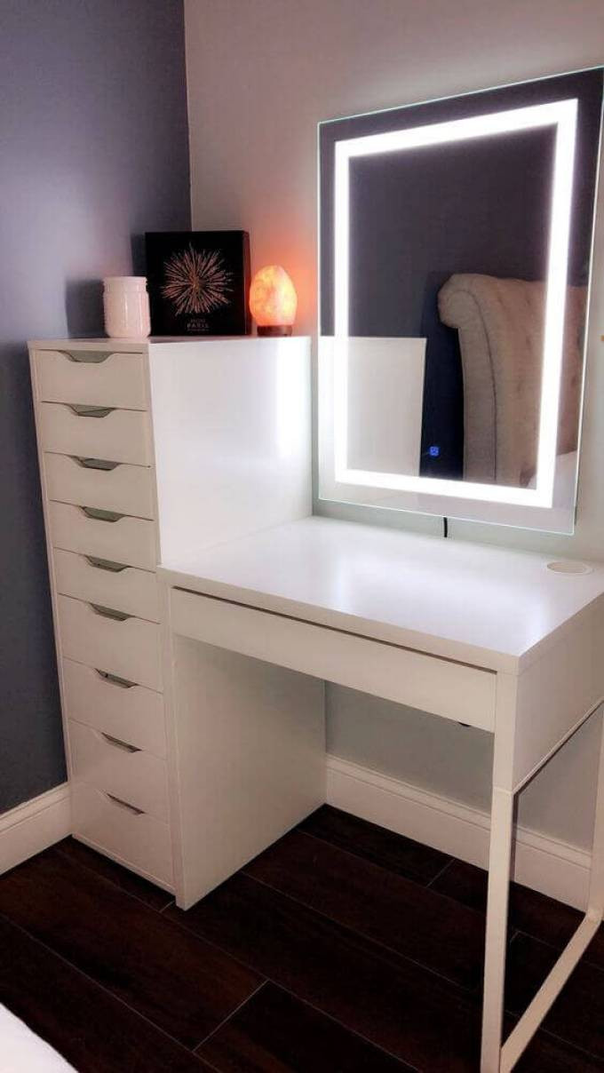 Vanities For Bedroom With Lights
 20 Vanity Mirror with Lights Ideas DIY or BUY for Amour