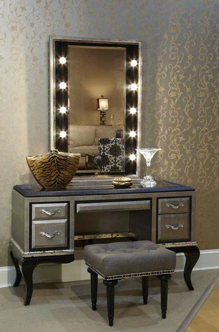 Vanities For Bedroom With Lights
 50 Makeup Vanity Table With Lighted Mirror You ll Love in