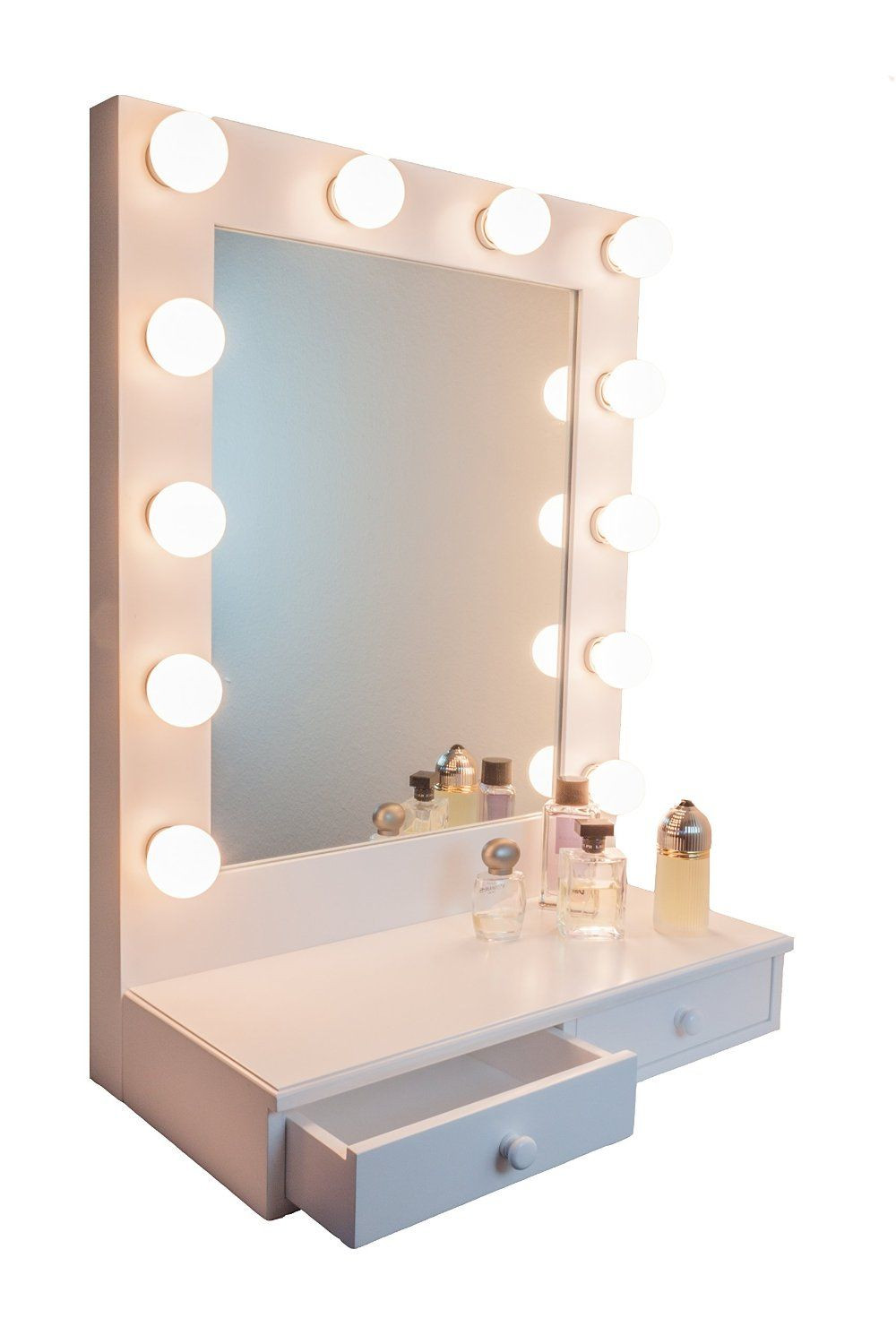 Vanity Girl Hollywood Mirror DIY
 Ideas for Making your Own Vanity Mirror with Lights DIY