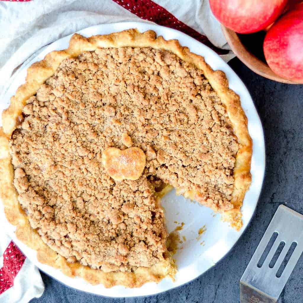 Vegan Apple Crumble Pie
 The Best Apple Crumble Pie Recipe JoyFoodSunshine